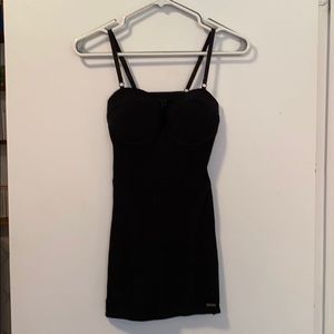 Guess Mini bustier black dress